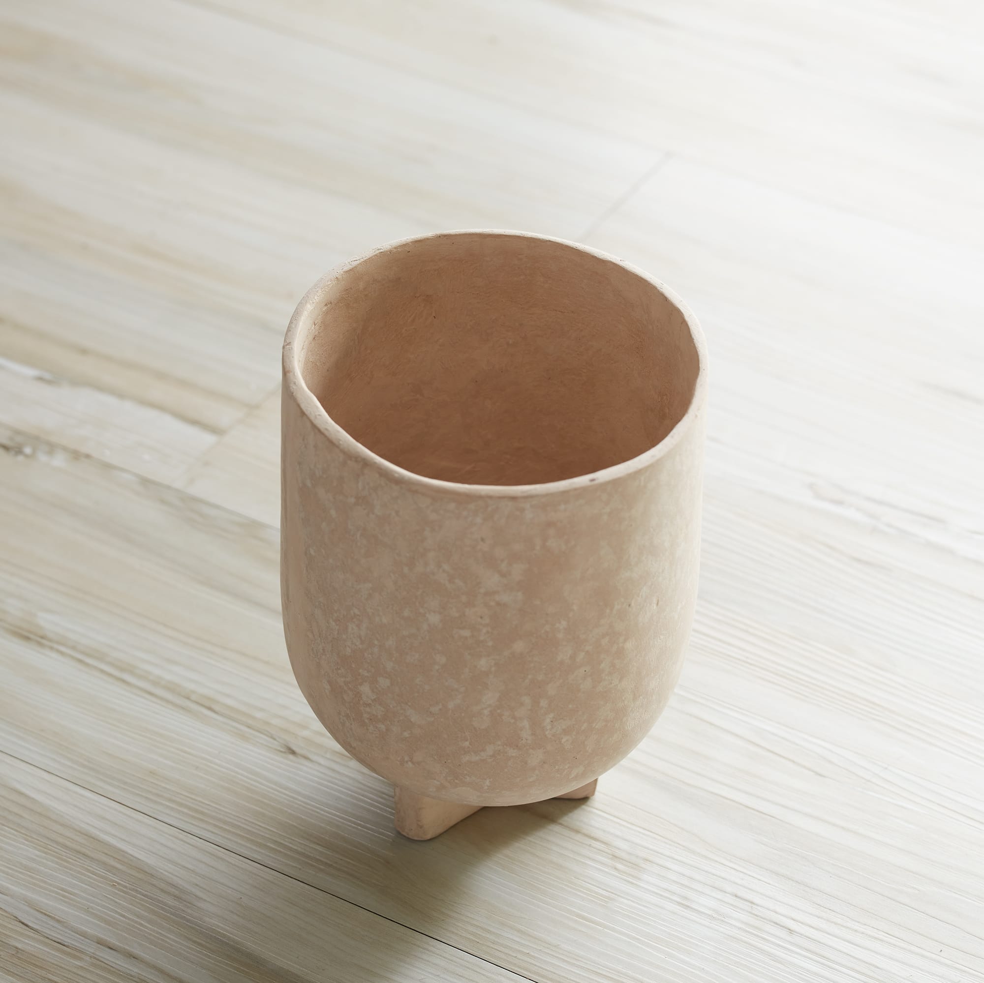 7" Recycled Paper Chalk Vase